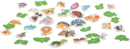 Kinderpuzzle Tiere für 3+ Jahre 24pcs ikonka
