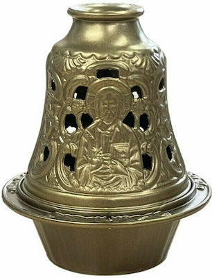 AGC Καμπάνα Tabletop Oil Lamp Metallic Bronze 11x11x12εκ. 10601079-3