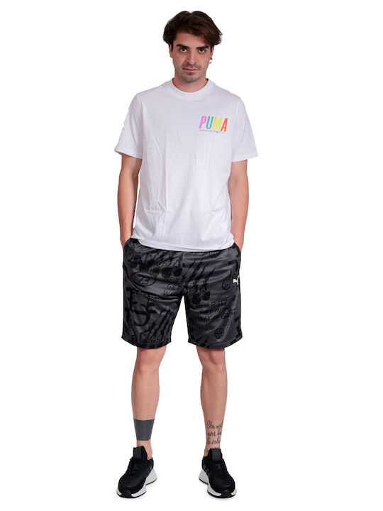 Practice Men's Athletic Shorts Gray