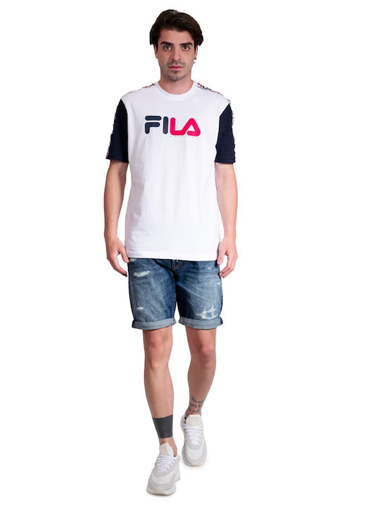 Todd T-Shirt White / Peacoat