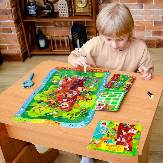 Kids Puzzle Detective Story of the Forest for 3+ Years 54pcs Roter Kafer