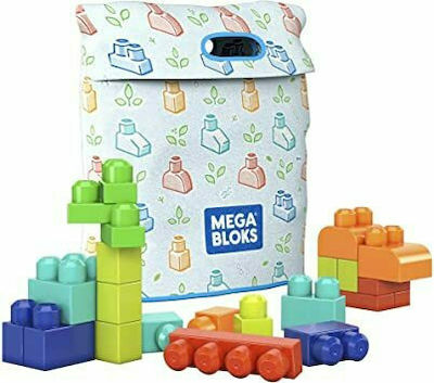 Mega Bloks Building Blocks σε Οικολογική Τσάντα for 1+ Year 60pcs