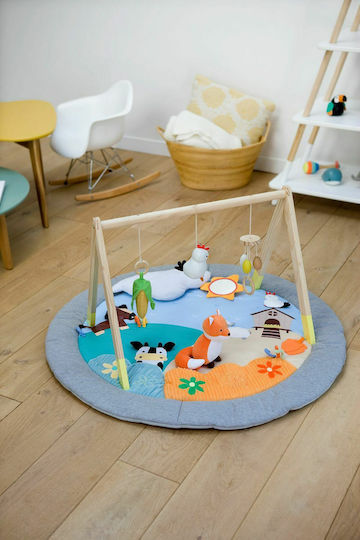 Baby to Love Farm Wooden Baby Gym Activity for Newborns