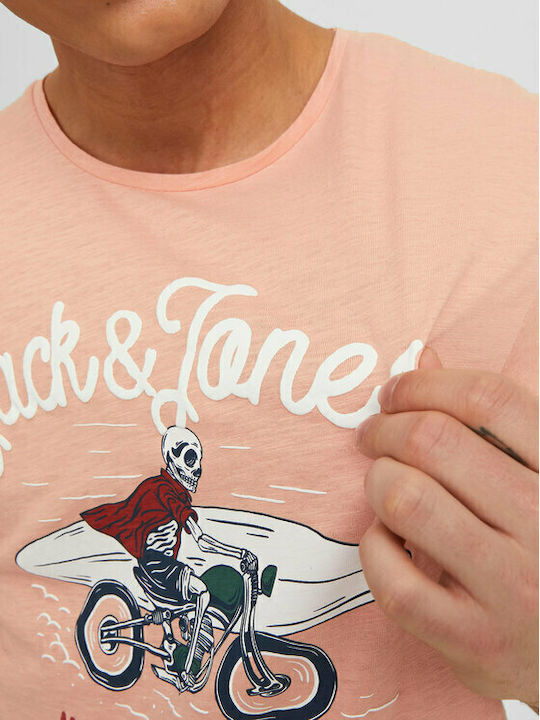 Tricou roz coral