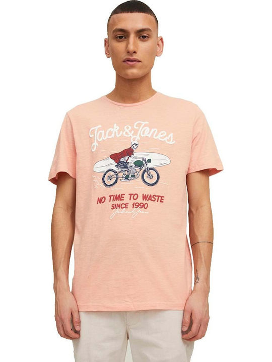 Tricou roz coral