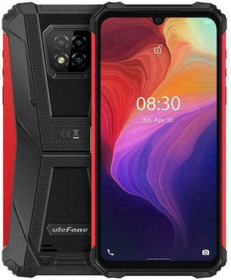 Ulefone Armor 8 Pro Dual SIM (8GB/128GB) Widerstandsfähig Smartphone Rot