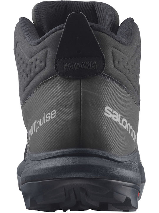 Salomon Outpulse Men's Hiking Waterproof Boots With Gore-Tex Membrane Black Ebony Vanilla Ice