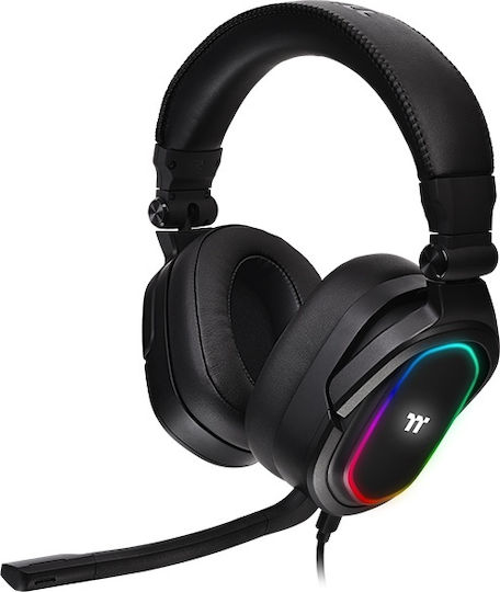 Thermaltake Argent H5 RGB 7.1 Over Ear Gaming Headset με σύνδεση 3.5mm / USB