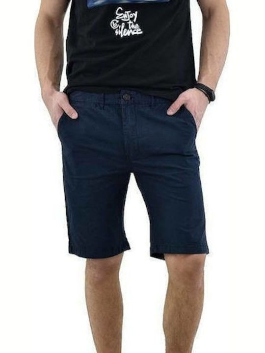 Ανδρική Βερμούδα Chino Navy Μπλε