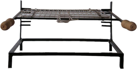 Metallovailas Cooking Tripod for Open Hearth Fireplace with Grill