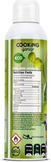 Best Joy Cooking Fat Cooking Spray Italian Herbs Gluten Free 250ml