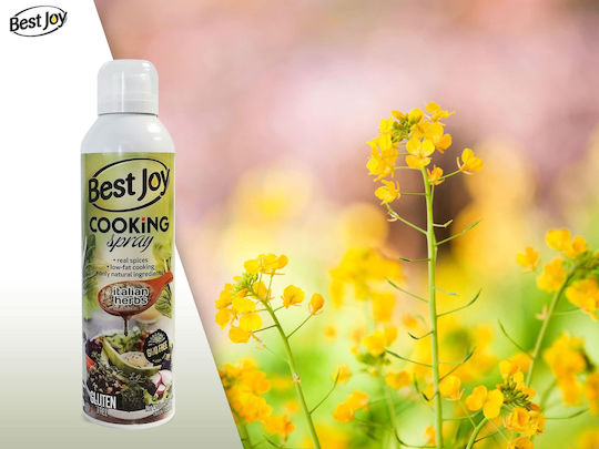 Best Joy Cooking Fat Cooking Spray Italian Herbs Gluten Free 250ml