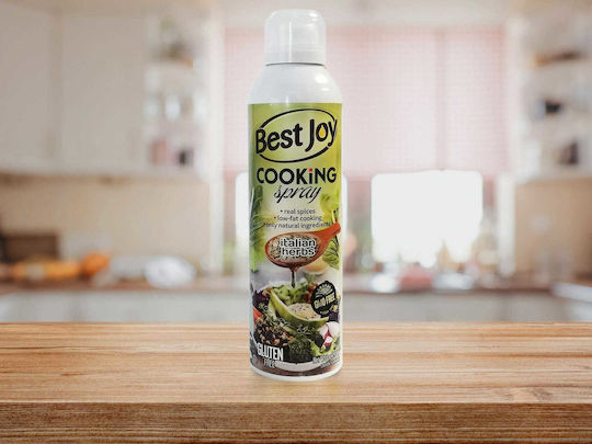 Best Joy Cooking Fat Cooking Spray Italian Herbs Gluten Free 250ml
