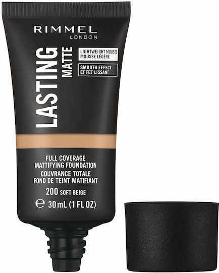 Rimmel Lasting Matte Foundation 30ml