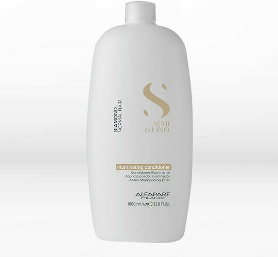 Alfaparf Milano Professional Semi Di Lino Diamond Illuminating Conditioner Hydration for All Hair Types 1000ml