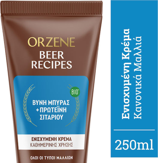 Orzene Βύνα Μπύρας + Πρωτεϊνη Σιταριού Conditioner Ενυδάτωσης για Όλους τους Τύπους Μαλλιών 250ml