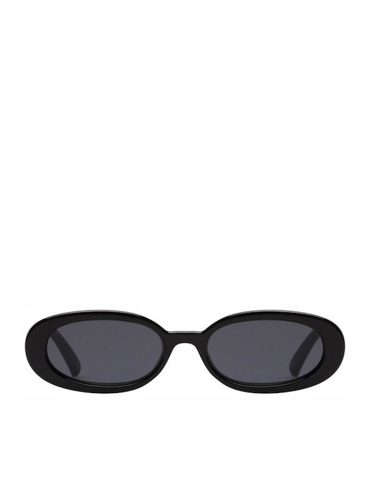 Le Specs OUTTA LOVE Дамски Слънчеви очила с Черен Рамка и Черен Леща LSP1802189