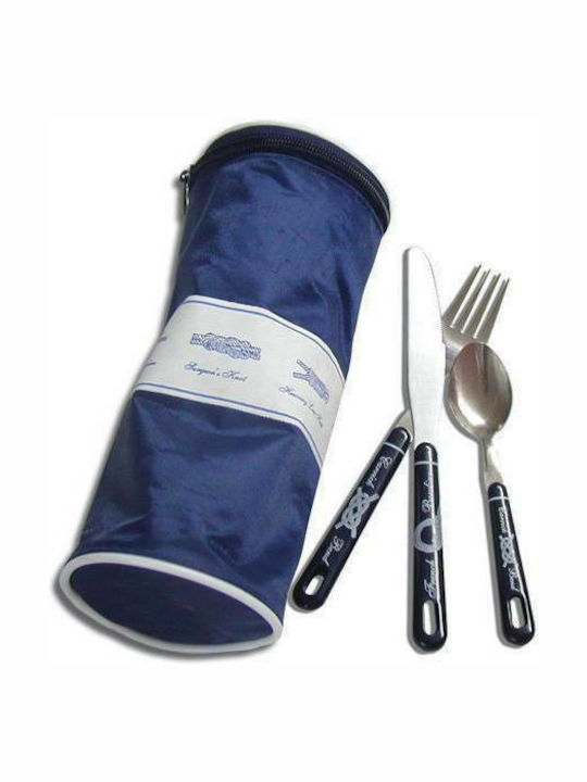 Lalizas Exclusive Cutlery Set Blue 24pcs