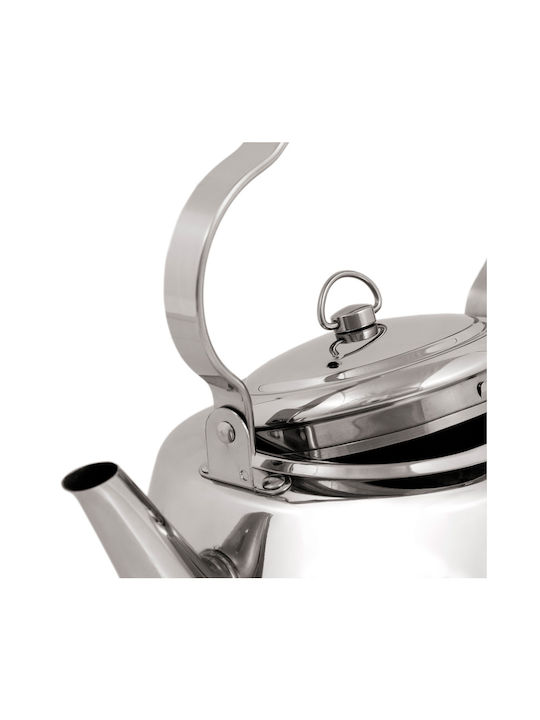 Petromax Stainless Steel Kettle Silver 3000ml
