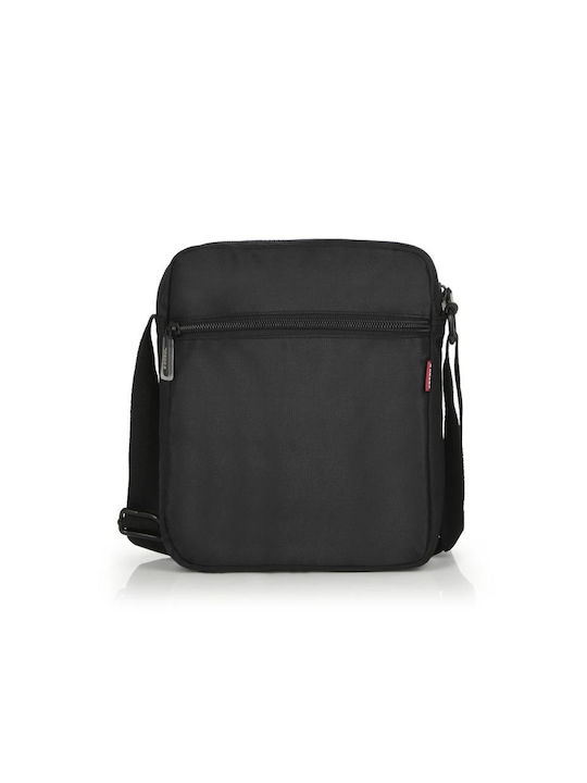 Gabol Twist Eco Ανδρική Τσάντα Ώμου / Χιαστί σε Μαύρο χρώμα