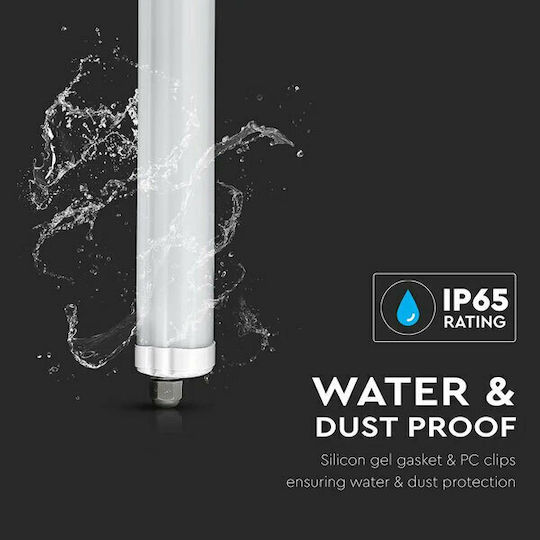V-TAC Lighting Batten Outdoor with Integrated LED 36W 120cm