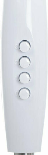 Adler Pedestal Fan 90W Fan Diameter 40cm White