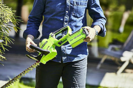 Greenworks G40HT61 Μπορντουροψάλιδο Μπαταρίας 40V με Μήκος Λάμας 61cm Solo