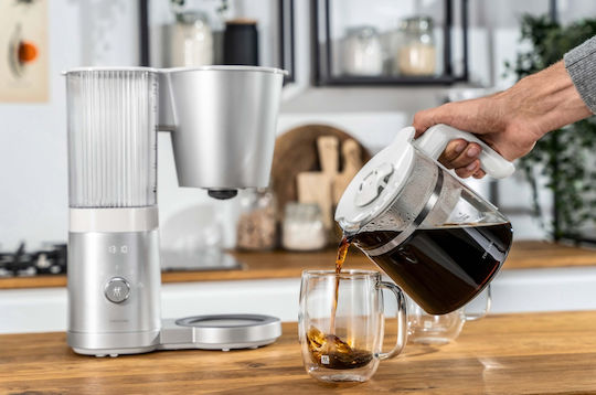 Zwilling J.A. Henckels Enfinigy Filterkaffeemaschine Französisch 1960W Silber