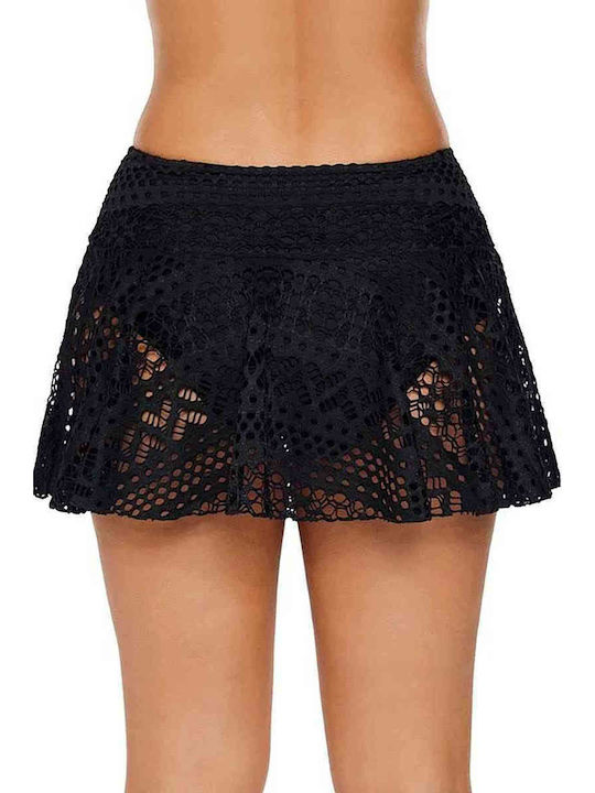 Bikini Φούστα Ψηλόμεση Μαύρη