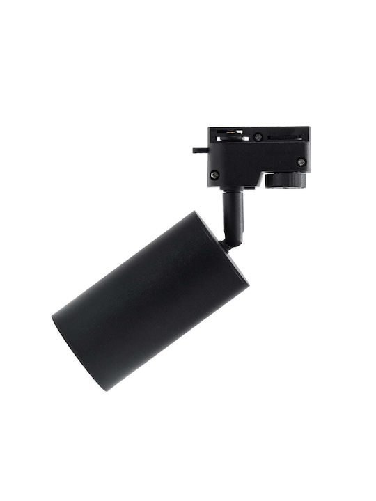 GloboStar Leo Single Spot with Socket GU10 in Black Color