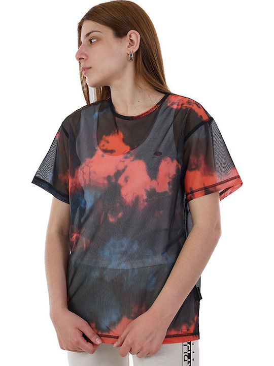 Arve Γυναικείο T-shirt με Διαφάνεια Μαύρο