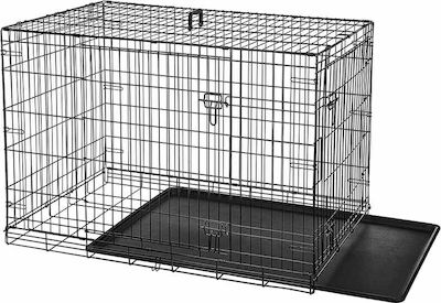 Vesta Dog Wire Crate with 2 Doors 60x43x50cm 02955