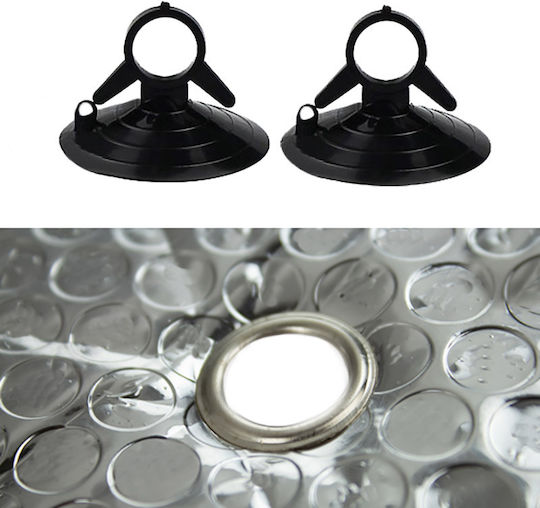 Swiss Drive Internal Car Windshield Sunshade with Suction Cup 145x70cm
