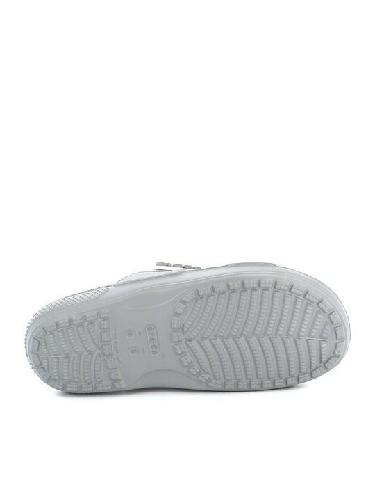 Classic Croslite Men's Flip Flops Gray