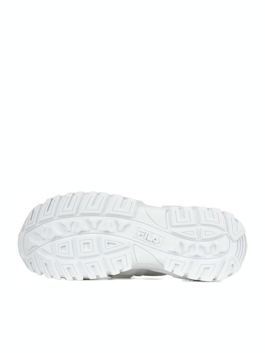 Outdoor Women's Platform Slides White