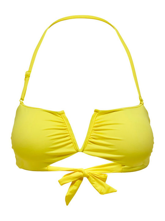 Strapless Bikini Elina Yellow