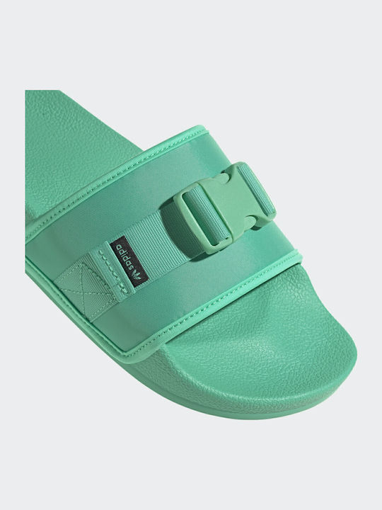 Pouchylette Women's Slides Hi-Res Green / Core Black
