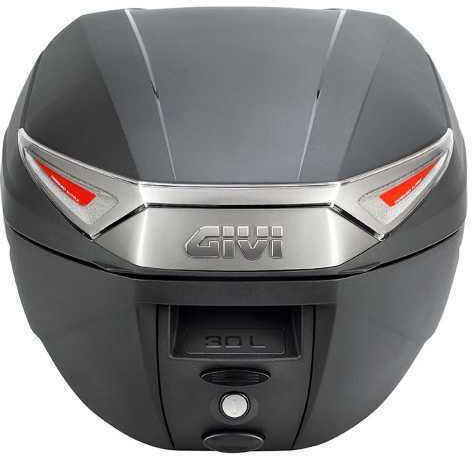 Givi C30N Monolock Μπαγκαζιέρα Μοτοσυκλέτας 30lt Μαύρη
