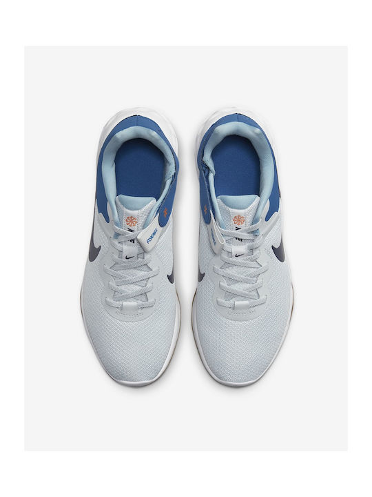 Revolution 6 FlyEase Next Nature Sport Shoes Running Pure Platinum / Dark Marina Blue / Worn Blue / Thunder Blue