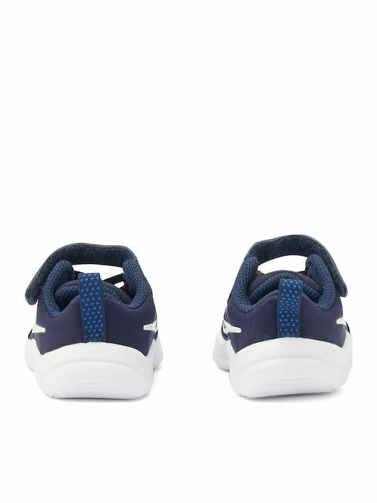 Downshifter Downshifter 12 Kids Sports Shoes Running with Hoop & Loop Closure Navy Blue