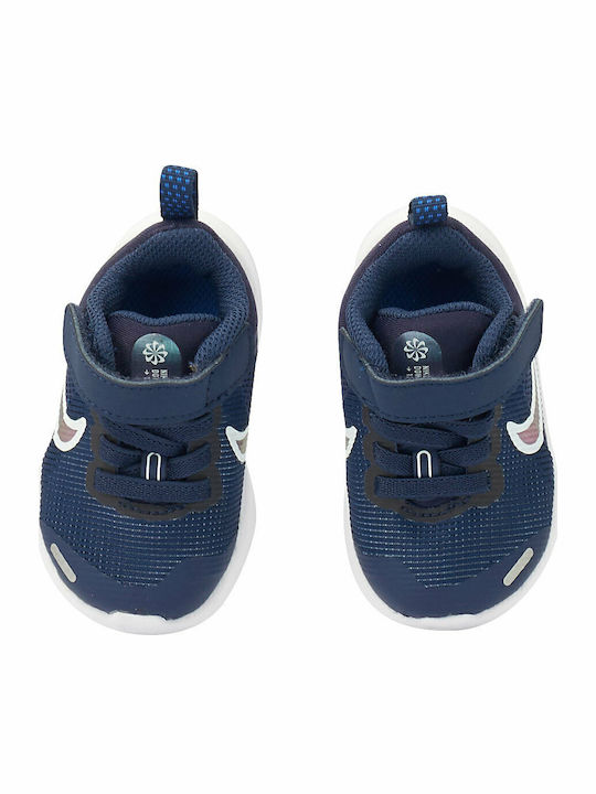 Downshifter Downshifter 12 Kids Sports Shoes Running with Hoop & Loop Closure Navy Blue