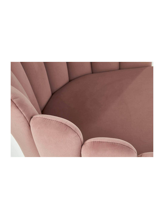 Ambros Catifelat Roz 65x62x85cm