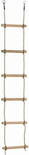 Blue Rabbit Climbing Rope made of Wood 40x210cm.