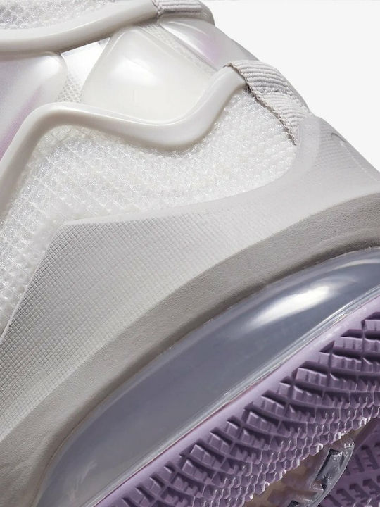 LeBron 19 High Basketball Shoes Phantom / Canyon Purple / Light Iron Ore