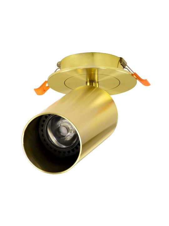 GloboStar Single Spot with Socket GU10 in Gold Color