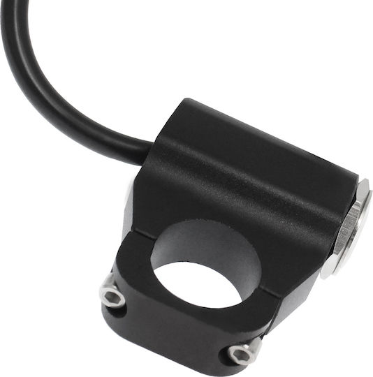 Comutator Motocicletă Impermeabil Metalic Comutator Lumini Albastru