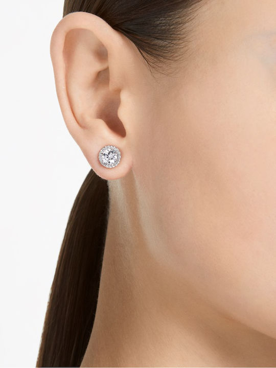 Swarovski Constella Stud Round Cut Σκουλαρίκια Καρφωτά από Ασήμι με Πέτρες Swarovski Constella Stud Round Cut Σκουλαρίκια Καρφωτά από Ασήμι με Πέτρες