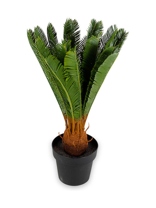 Kaemingk Künstliche Pflanze in Blumentopf Palme Grün 70cm 1Stück