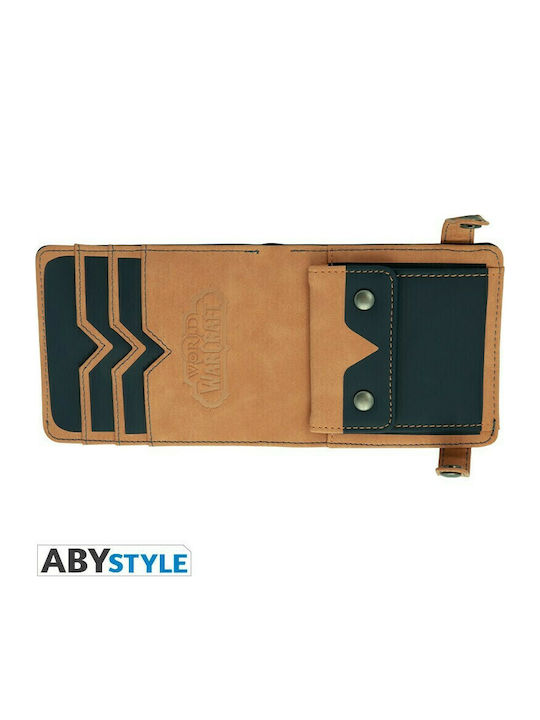 Abysse World of Warcraft Kids Wallet with Clip Green