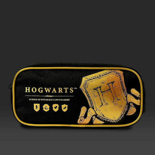 Blue Sky Studios Hogwarts Shield Pencil Case Black
